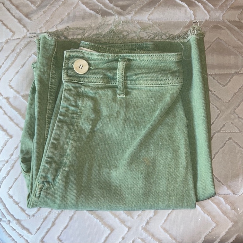 Zara Green Marine Jeans